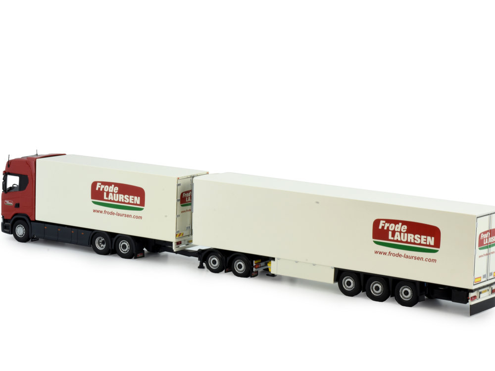 Tekno Tekno Scania R-serie Next Gen MW met reefertrailer Frode Laursen