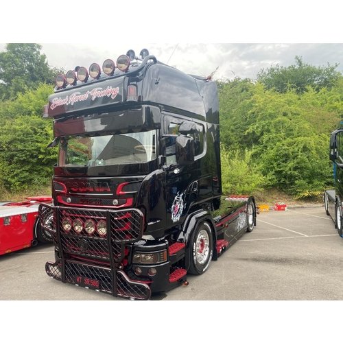 Tekno Tekno Scania R-serie Streamline Topline 4x2 Black Forest Trucking Tekno Tekno Scania R-serie Streamline Topline 4x2 Black Forest Trucking