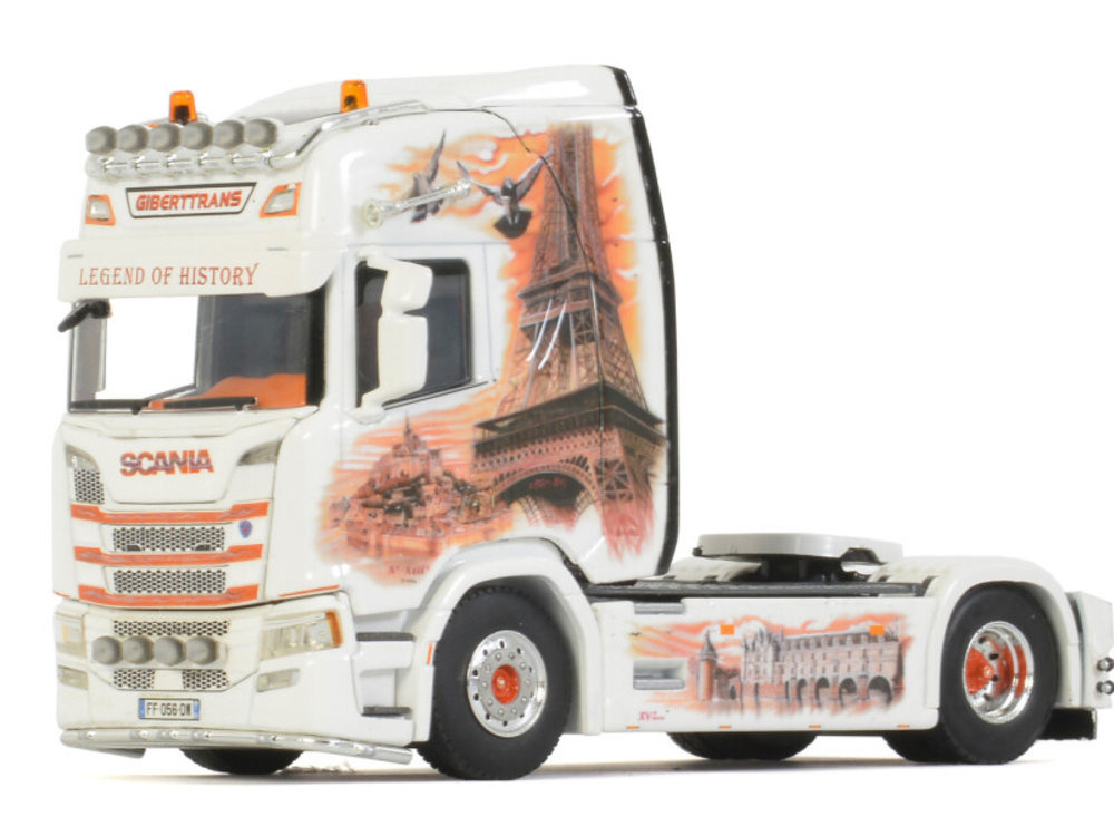 WSI WSI Scania R Highline 4x2 Giberttrans "Legend of history"