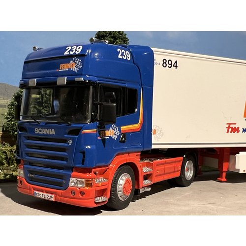 NZG NZG Scania R 4x2 Topline with reefer trailer FENDLER NZG NZG Scania R 4x2 Topline with reefer trailer FENDLER