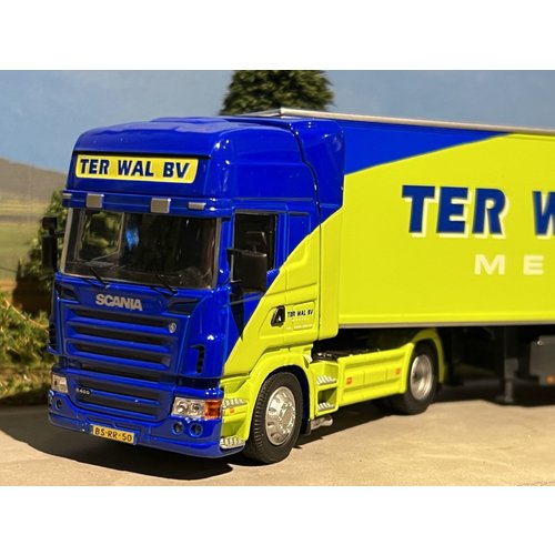 NZG NZG Scania R 4x2 Topline with reefer trailer ter Wal BV Meppel NZG NZG Scania R 4x2 Topline with reefer trailer ter Wal BV Meppel