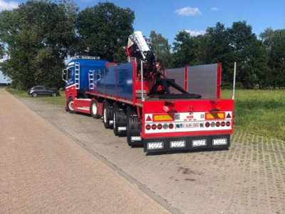 Tekno Tekno Scania Next Gen R-serie with 3-axle stone trailer PWT