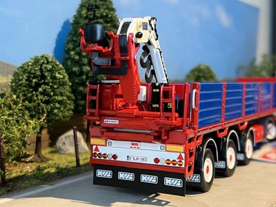 Tekno Tekno Scania Next Gen R-serie met 3-assige stenenoplegger PWT