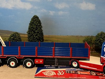 Tekno Tekno Scania Next Gen R-serie met 3-assige stenenoplegger PWT