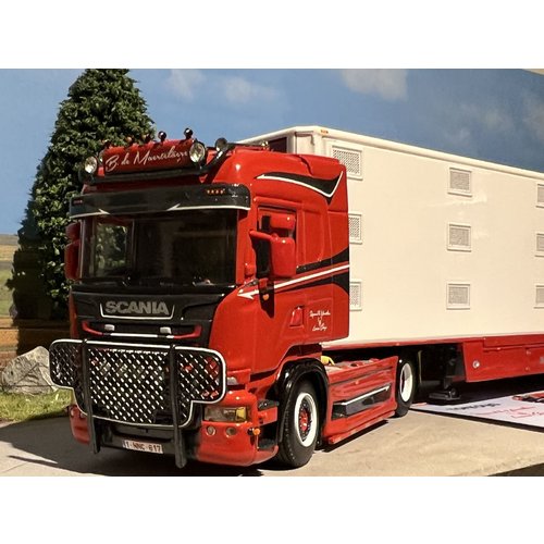 WSI WSI Scania R Highline 4x2 with 3-axle livestock trailer/ Iso term De Maertelaere WSI WSI Scania R Highline 4x2 with 3-axle livestock trailer/ Iso term De Maertelaere