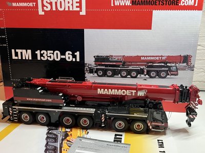 Mammoet store WSI Liebherr LTM 1350-6.1 Mobile crane Mammoet