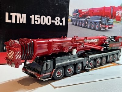 Mammoet store WSI Liebherr LTM 1500-8.1 Mobile crane Mammoet