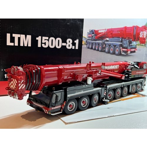 Mammoet store WSI Liebherr LTM 1500-8.1 Mobile crane Mammoet Mammoet store WSI Liebherr LTM 1500-8.1 Mobile crane Mammoet