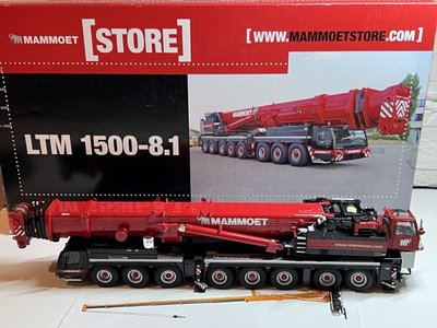 Mammoet store WSI Liebherr LTM 1500-8.1 Mobile crane Mammoet