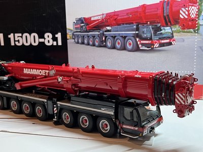 Mammoet store WSI Liebherr LTM 1500-8.1 Mobile crane Mammoet