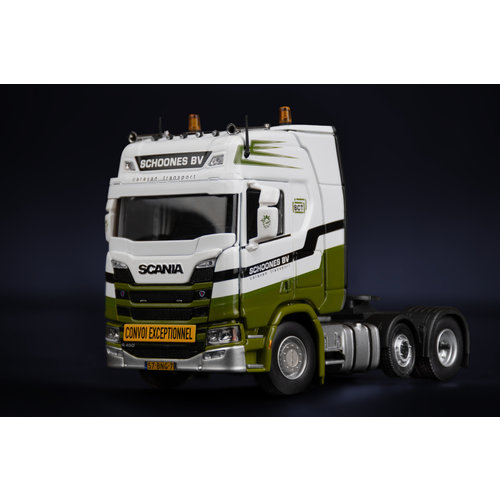 IMC IMC Scania R 6X2 Schoones caravan transport IMC IMC Scania R 6X2 Schoones caravan transport