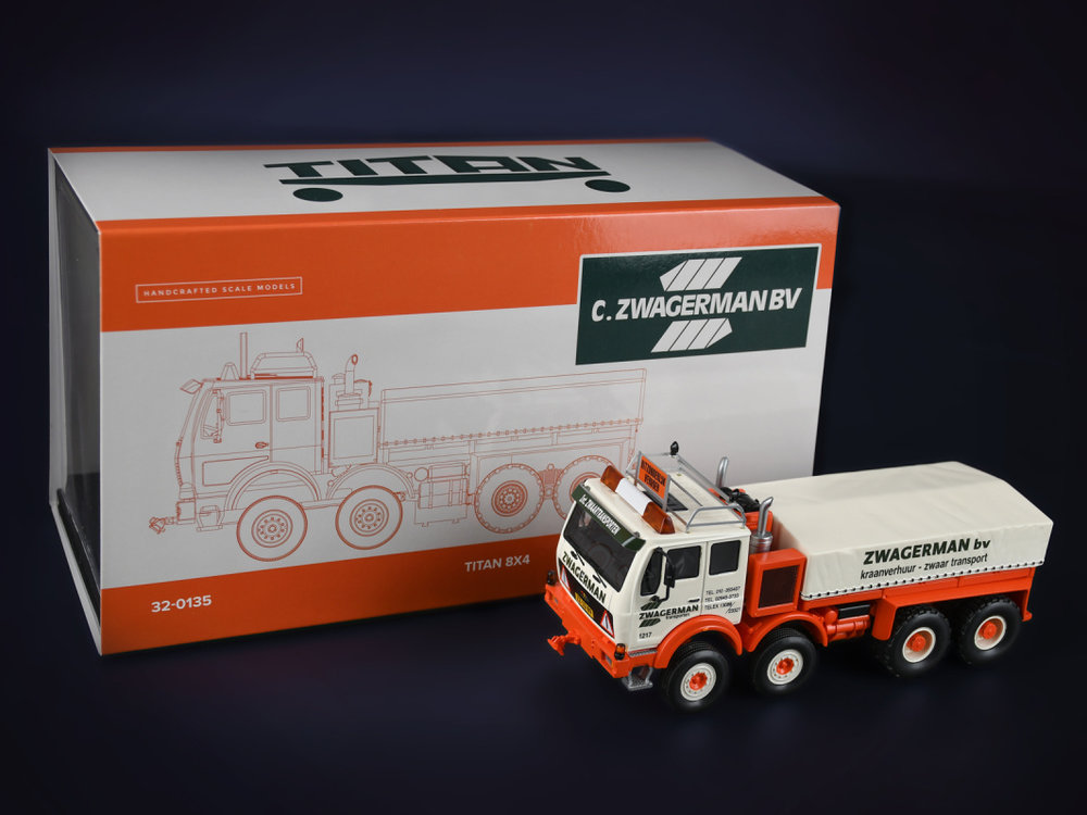 IMC IMC Titan 8x4 heavy duty truck Zwagerman