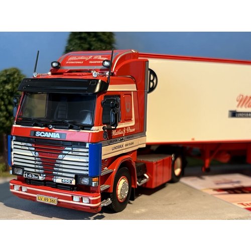 Tekno Tekno Scania 143-450 with 12,5m reefer trailer Matthias J. Bram Tekno Tekno Scania 143-450 with 12,5m reefer trailer Matthias J. Bram