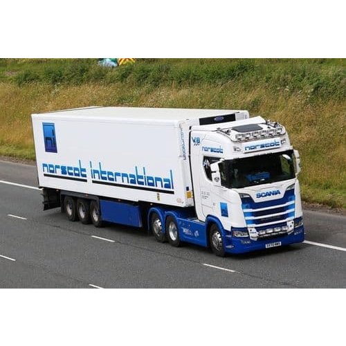 WSI WSI Scania S730 6x2 met 3-as koeloplegger NORSCOT International Scotland WSI WSI Scania S730 6x2 met 3-as koeloplegger NORSCOT International Scotland