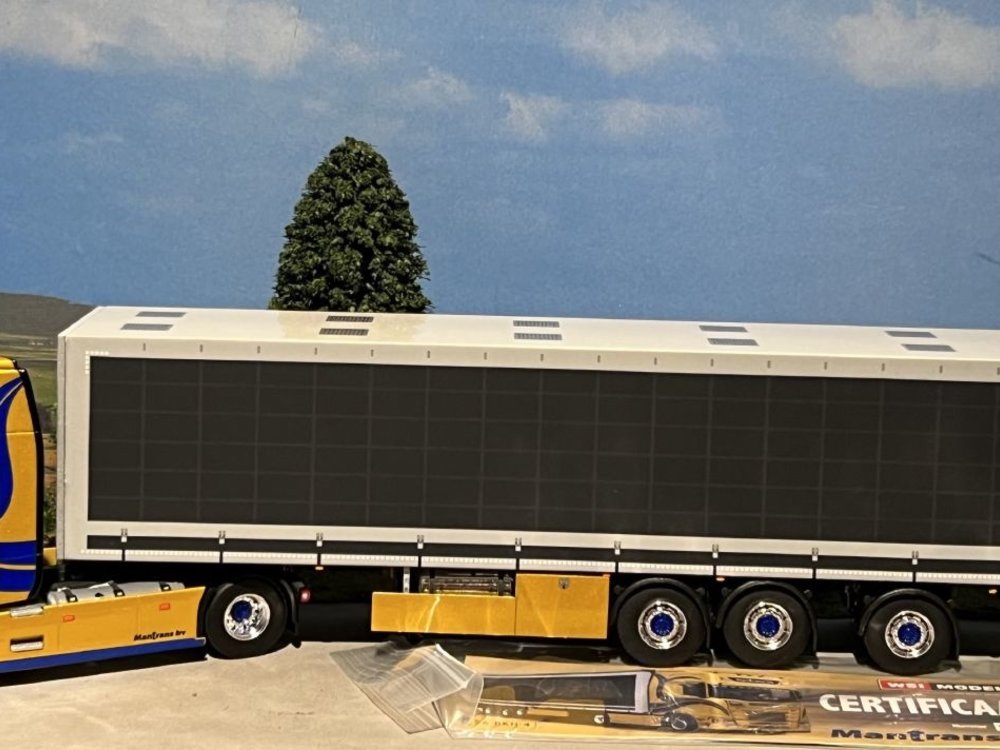WSI WSI Scania S Highline with 3-axle box trailer MANTRANS