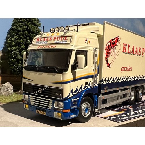 Tekno Tekno Volvo FH12 rigid truck with 2-axle trailer Klaas Puul