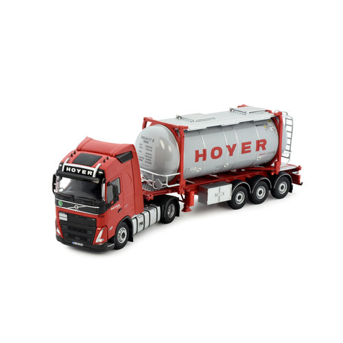 Tekno Tekno Volvo 4x2 with 3-axle Hoyer swapcontainer Hoyer Tekno Tekno Volvo 4x2 with 3-axle Hoyer swapcontainer Hoyer