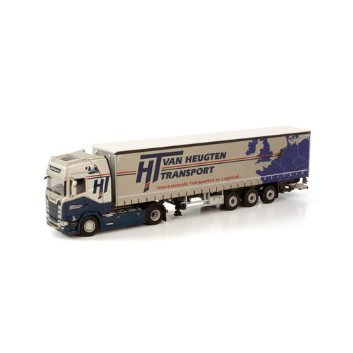 WSI WSI Scania S Highline with 3-axle curtainside trailer van Heugten WSI WSI Scania S Highline with 3-axle curtainside trailer van Heugten
