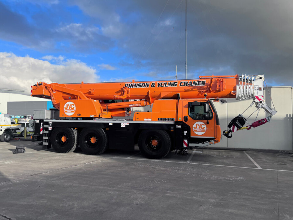 WSI WSI  Liebherr LTM 1050-3.1 mobile crane Johnson & Young