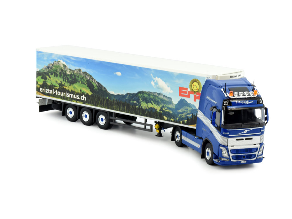 Tekno Tekno Volvo FH04 4x2 met 3-assige koeloplegger Gaggioli Trans