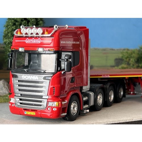 WSI WSI Scania R Topline 8x4 + 6 axle ballast trailer Nooteboom red line WSI WSI Scania R Topline 8x4 + 6 axle ballast trailer Nooteboom red line