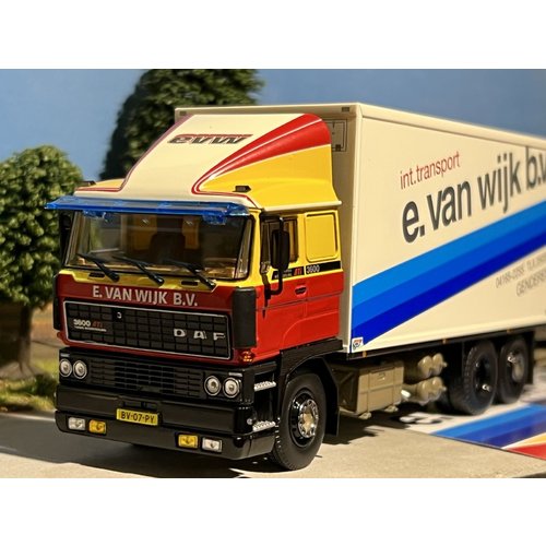 Tekno Tekno DAF 3600 MW rigid truck with trailer E. van Wijk Tekno Tekno DAF 3600 MW rigid truck with trailer E. van Wijk