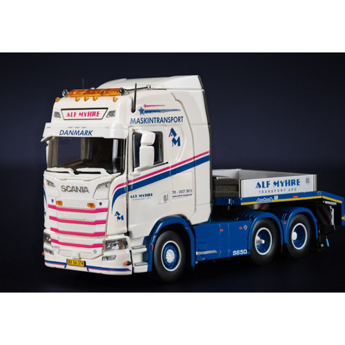 IMC IMC Scania S High roof 6x4 with Nooteboom MCOS 4-axle semi lowloader ALF MYHRE TRANSPORT IMC IMC Scania S High roof 6x4 with Nooteboom MCOS 4-axle semi lowloader ALF MYHRE TRANSPORT