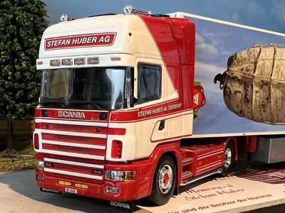 Tekno Tekno Scania 4-serie Topline with (zamac) reefer trailer Stefan Huber