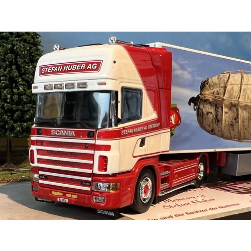 Tekno Tekno Scania 4-serie Topline met (zamac) koeloplegger Stefan Huber