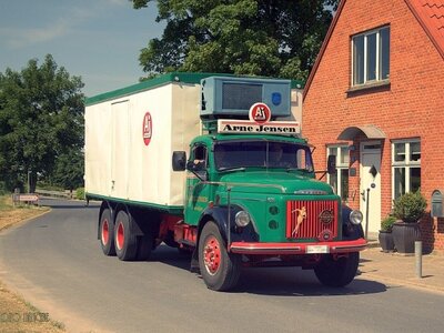 Tekno Tekno Volvo N88 6x2 rigid truck Arne Jensen