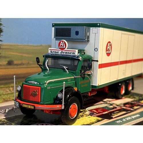 Tekno Tekno Volvo N88 dagcabine 6x2 motorwagen Arne Jensen