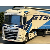WSI DAF XG 4x2 with 3-axle curtainside trailer GTS Group