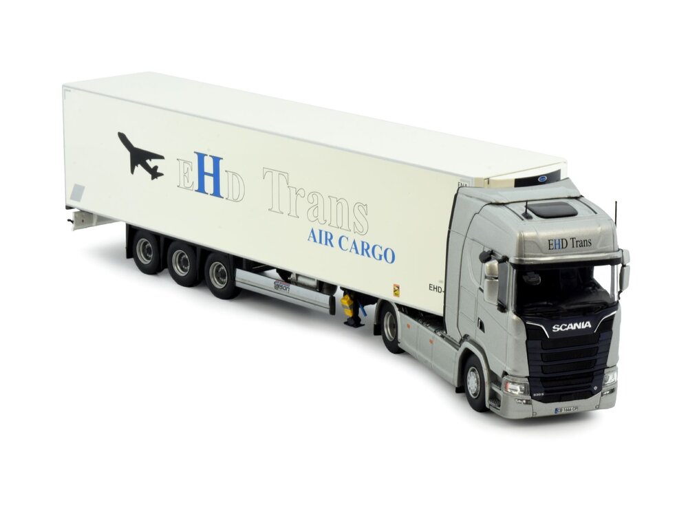 Tekno Tekno Scania S-serie Next Gen 4x2 Highline met koeltrailer EHD Trans