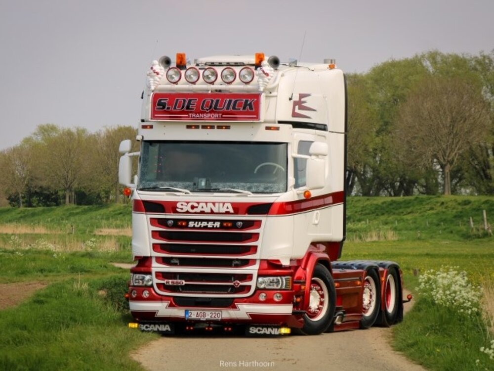 Tekno Tekno Scania R-serie Streamline Topline 6x2 S. de Quick