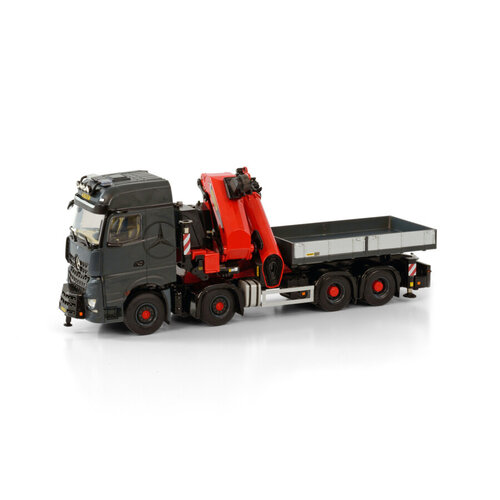 WSI WSI Premium Line Mercedes Arocs Big Space 8x4 swap body + palfinger + jib WSI WSI Premium Line Mercedes Arocs Big Space 8x4 swap body + palfinger + jib