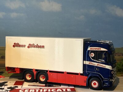 WSI WSI Scania S Highline 6x2 rigid truck box combi 6-axle Klaus Nielsen