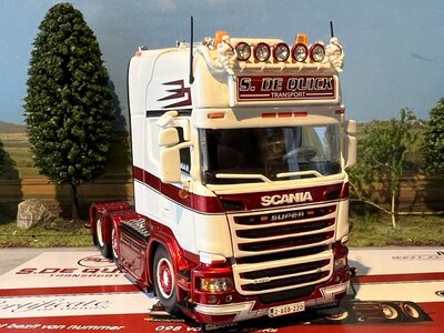 Tekno Tekno Scania R-serie Streamline Topline 6x2 S. de Quick