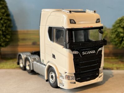 Tekno Tekno Scania Next Gen 660S-V8 6x4 Scania down under - white cab