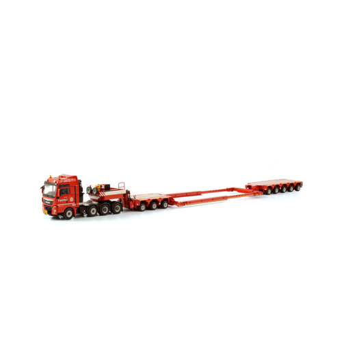 WSI WSI MAN TGX XXL 8x4 inter combi scheuerle set FAGIOLI WSI WSI MAN TGX XXL 8x4 inter combi scheuerle set FAGIOLI