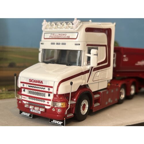 WSI WSI Scania T5 Torpedo Topline 6x4 - 3 axle halfpipe tipper Killingmo Freserservice WSI WSI Scania T5 Torpedo Topline 6x4 - 3 axle halfpipe tipper Killingmo Freserservice