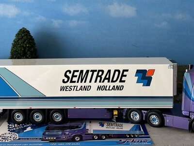 Tekno Tekno Scania R Topline met koeloplegger SEMTRADE