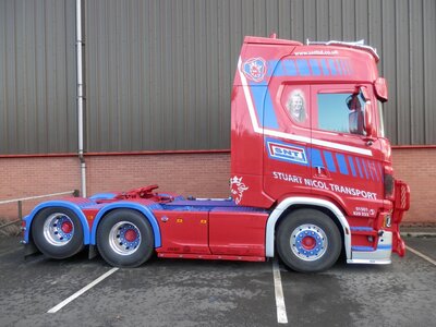 WSI WSI Scania S650 6x2 with 3-axle reefer trailer Stuart Nicol Transport SNT