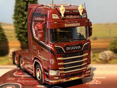 Tekno Tekno Scania S730 Topline 6x2 HANS OLE CHRISTENSEN