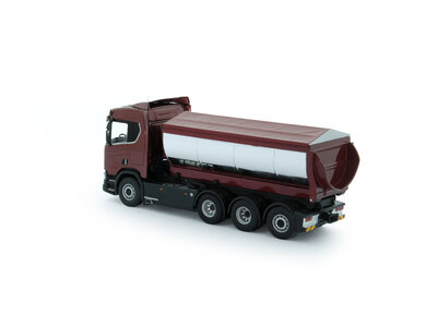 Tekno Tekno T.B. Scania Next Gen R730 hooklift with asphalt container