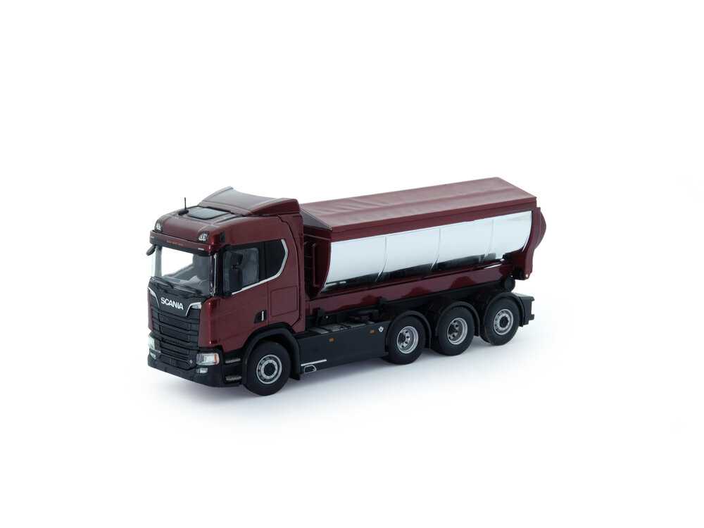 Tekno Tekno T.B. Scania Next Gen R730 hooklift with asphalt container