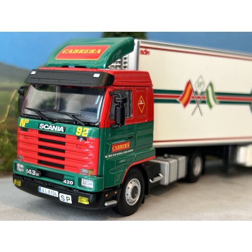 WSI WSI Scania 143M streamline met 3-as koeloplegger Transportes CABRERA WSI WSI Scania 143M streamline met 3-as koeloplegger Transportes CABRERA