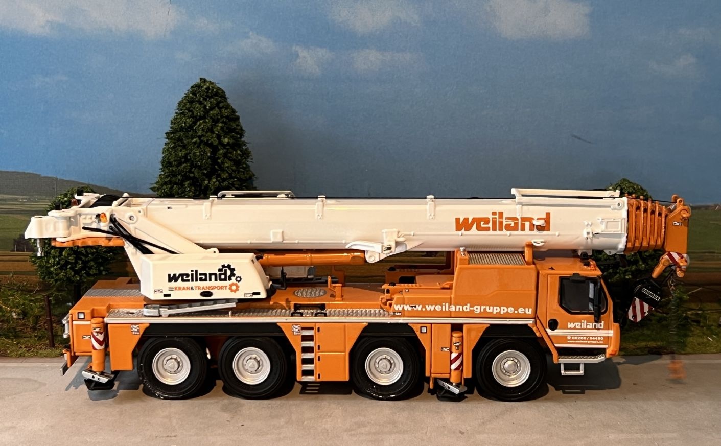 WSI Liebherr LTM 1090-4.2 mobile crane WEILAND KRAN & TRANSPORT 