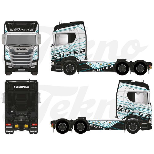 Tekno Tekno Scania Super Next Gen Highline 6x2 SCANIA SUPER