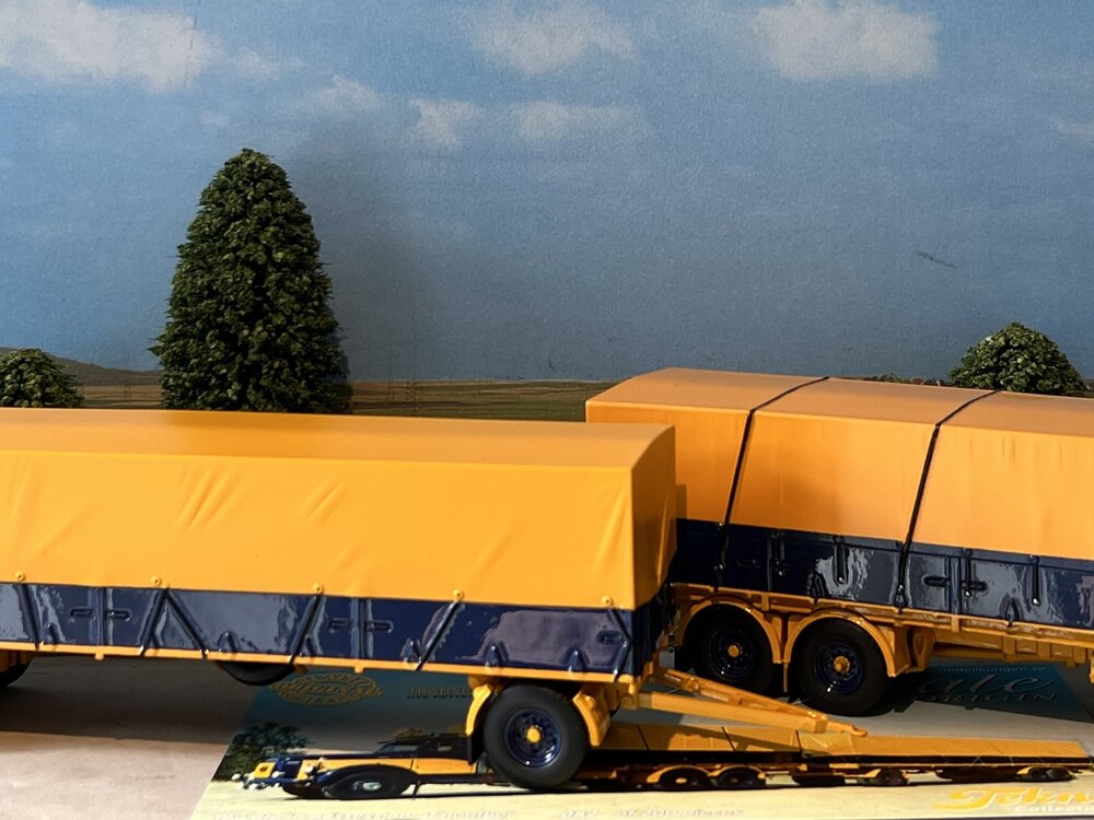 Tekno Tekno Volvo N88 rigid truck with trailer ASG - OVE PETTERSON