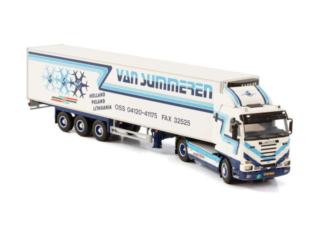 WSI WSI Scania 3-serie streamline + 3-axle reefer trailer VAN SUMMEREN